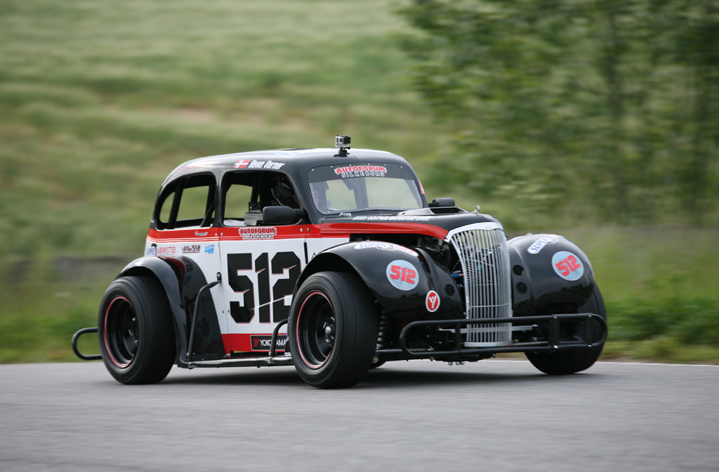 Bilen som ikke var helt lige, men det er den nu
(Foto: Motorsporten.dk)